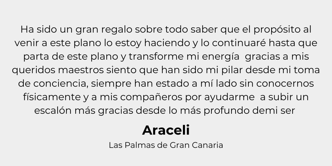 testimonio Araceli